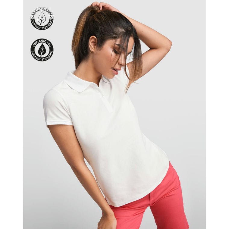 Tricou polo pentru femei PRINCE WOMAN GRI MELANJ XXL