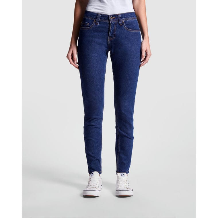 Pantaloni pentru femei BROCK WOMAN BLUE JEANS 36