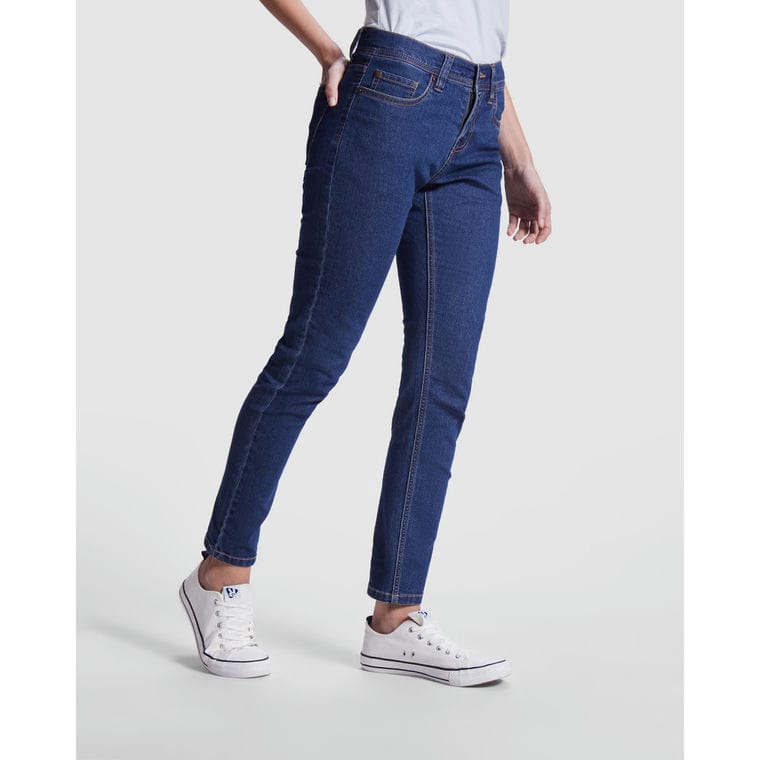 Pantaloni pentru femei BROCK WOMAN BLUE JEANS 36