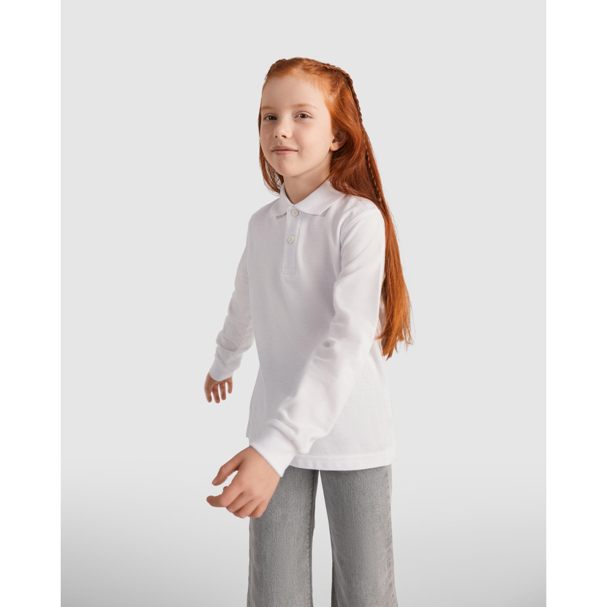 Tricou polo Unisex CARPE CHILD ALB 5 - 6 ani