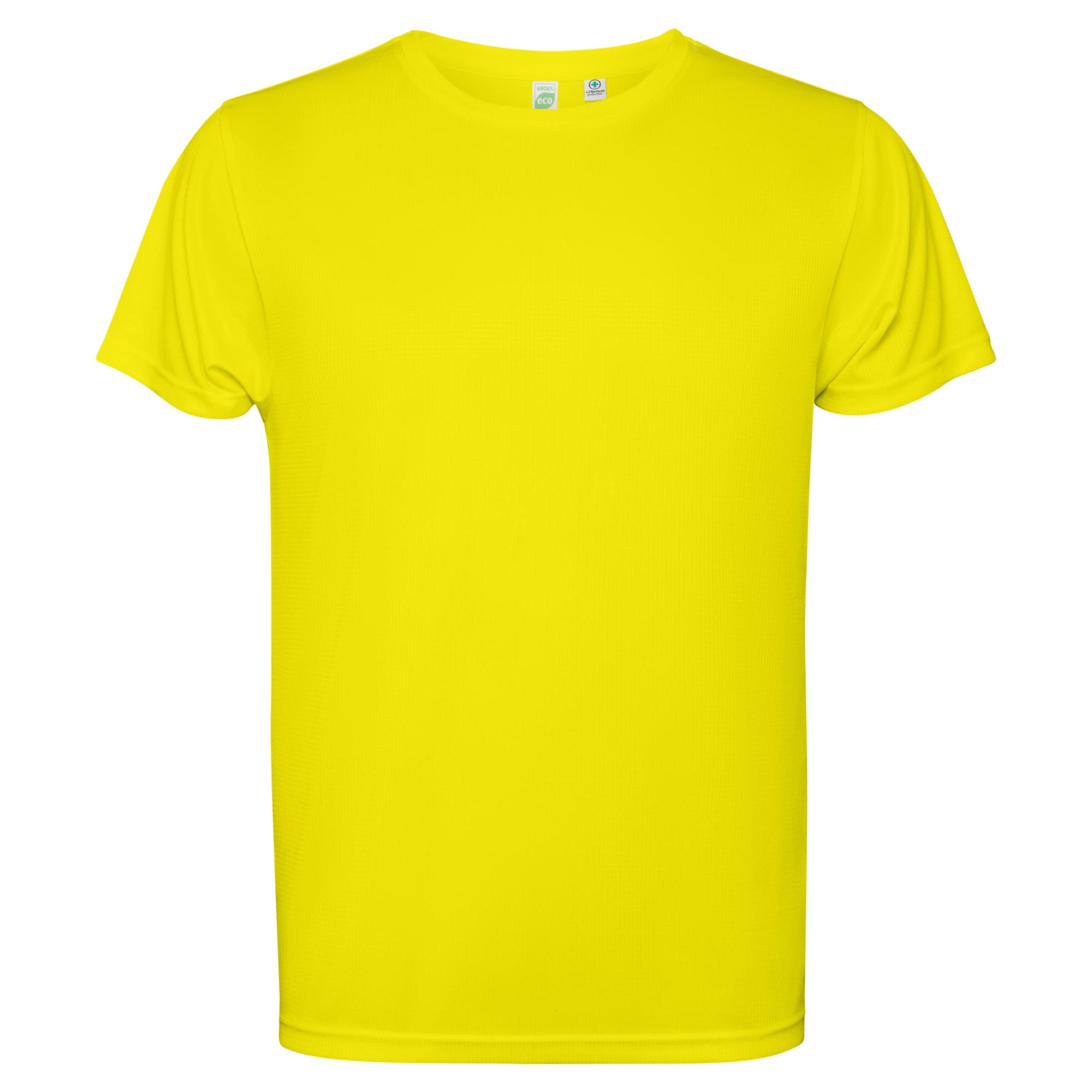 Tricou pentru bărbați ESTORIL GALBEN FLUORESCENT