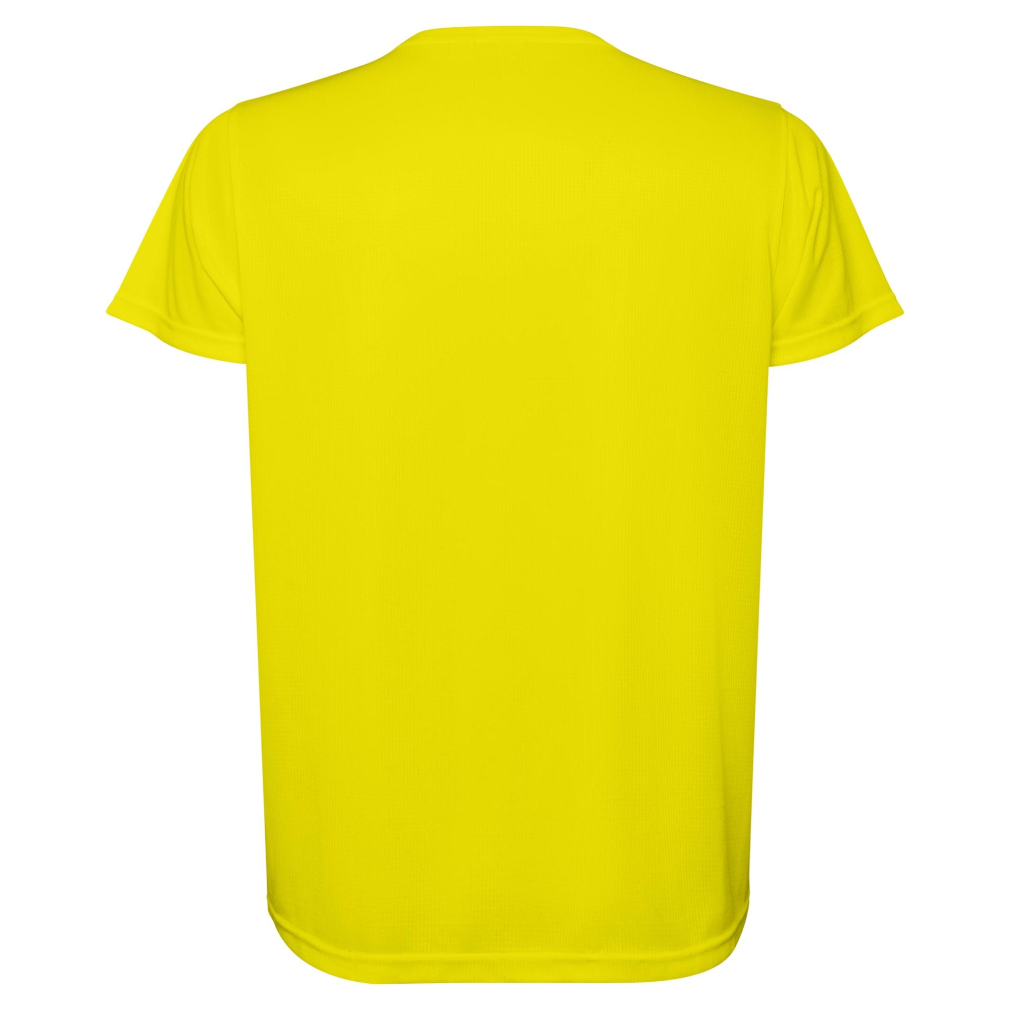 Tricou pentru bărbați ESTORIL GALBEN FLUORESCENT 3XL