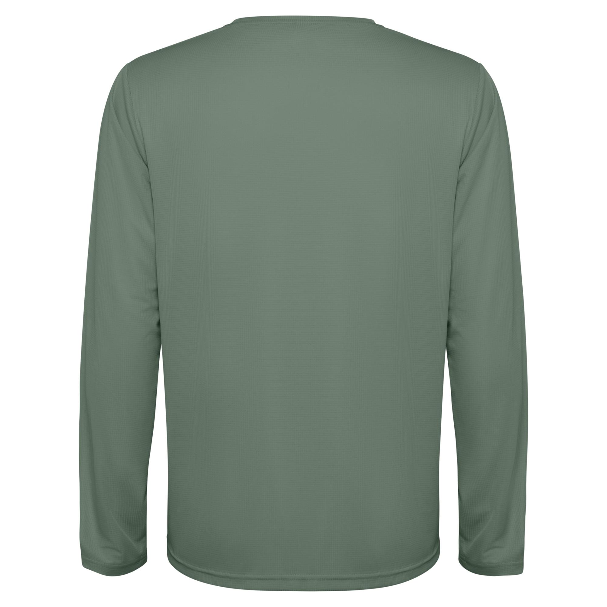 Tricou Unisex ESTORIL L/S Verde Dafin 3XL