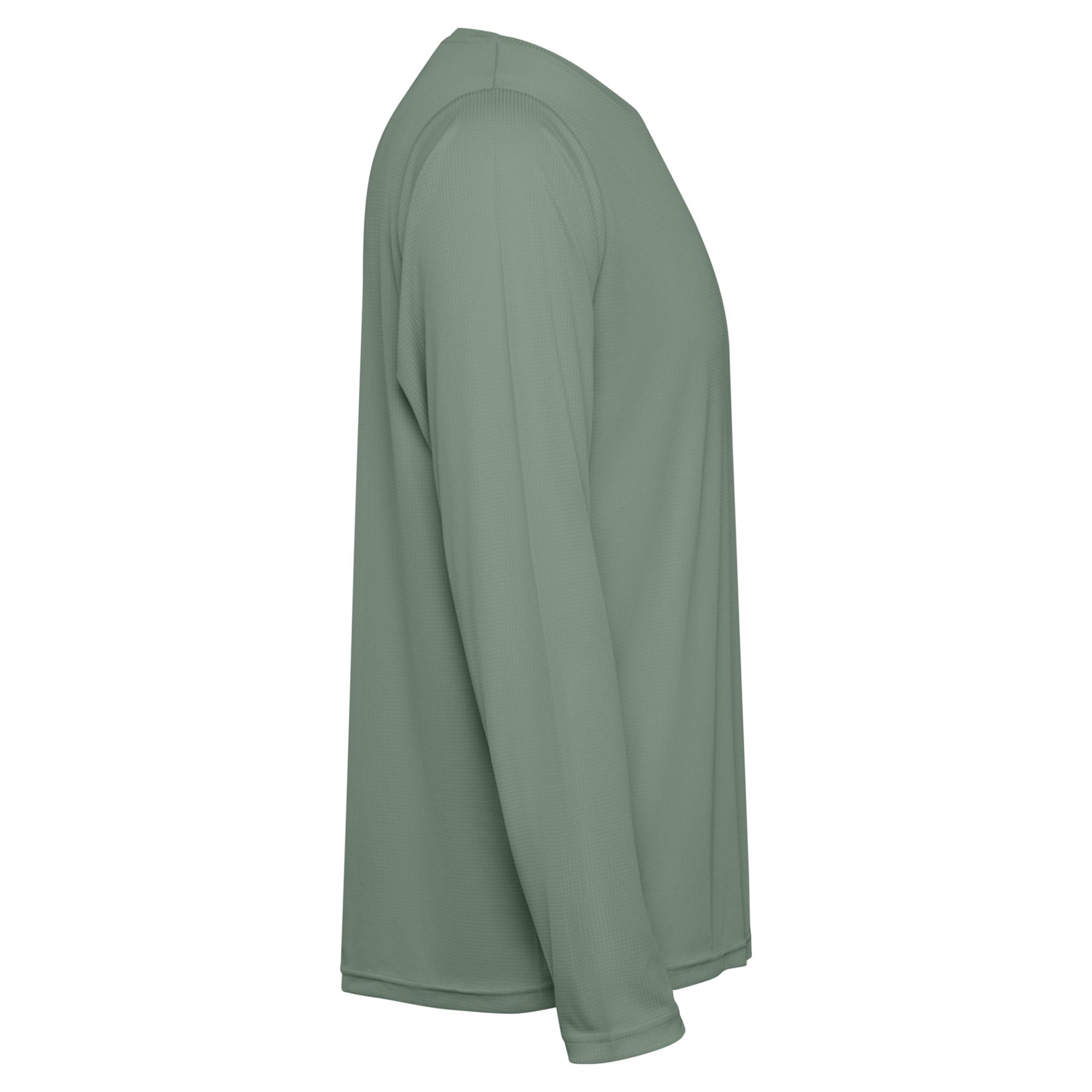 Tricou Unisex ESTORIL L/S Verde Dafin 3XL