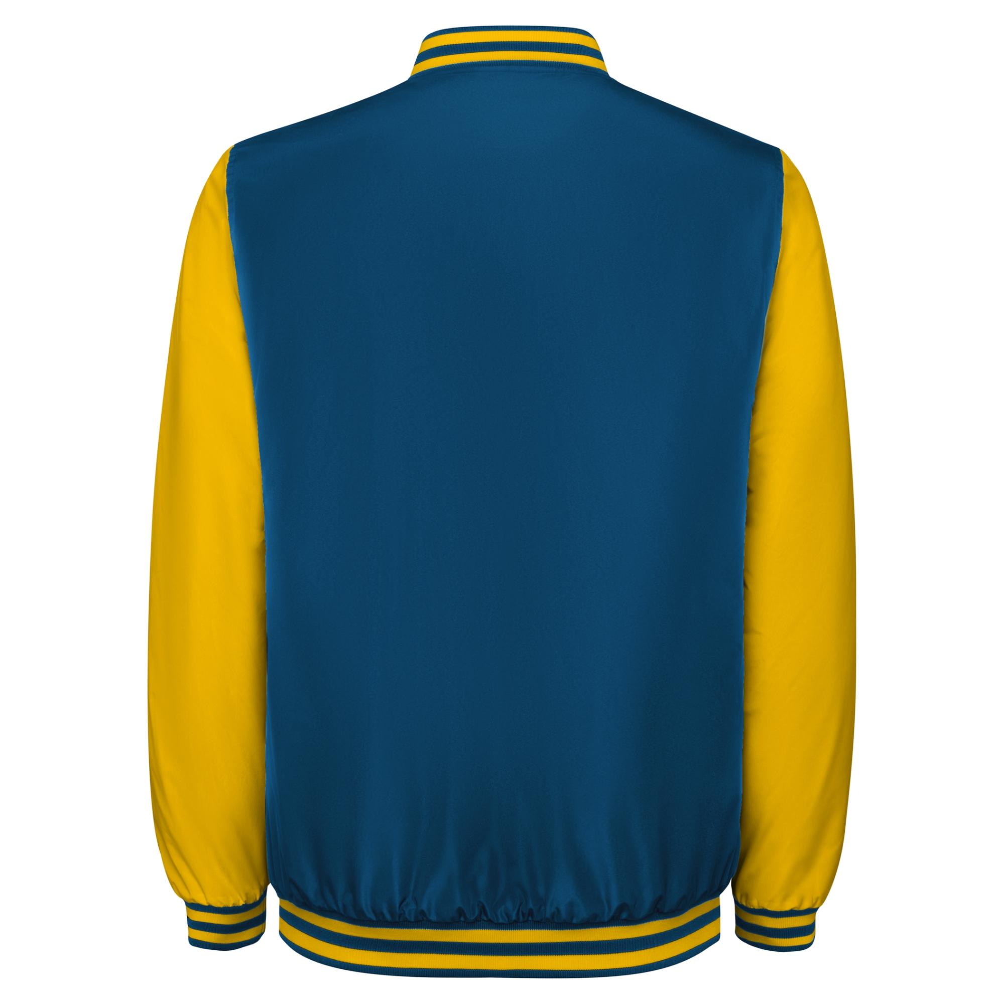 Geacă Unisex CALIFORNIA ALBASTRU COBALT GALBEN GOLDEN M