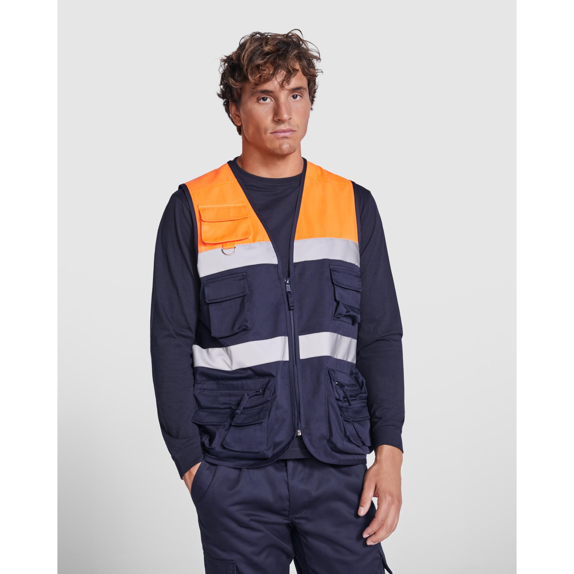 Vestă de lucru Unisex BETA BLEUMARIN GALBEN FLUORESCENT M