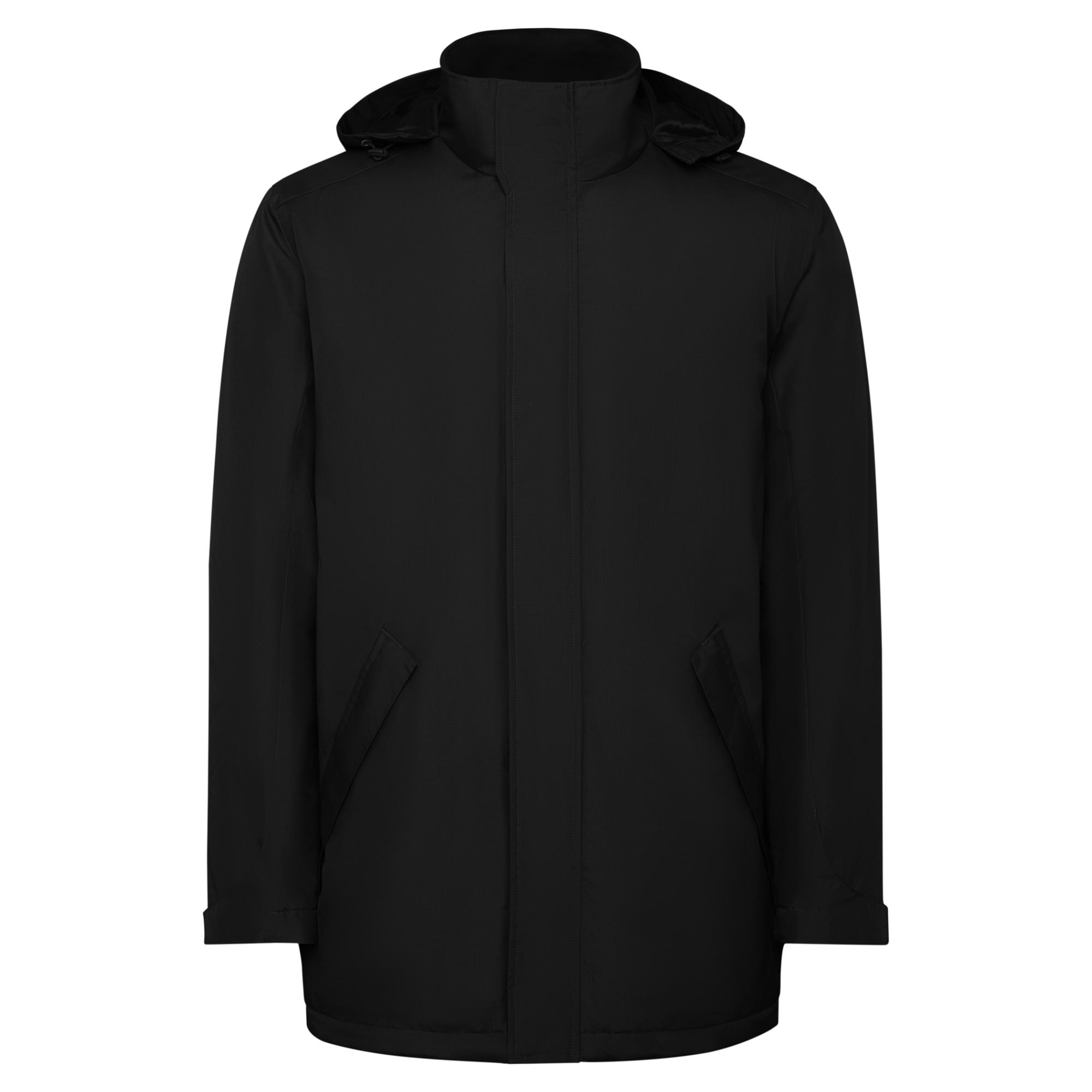 Geacă parka pentru bărbați AMERICA NEGRU