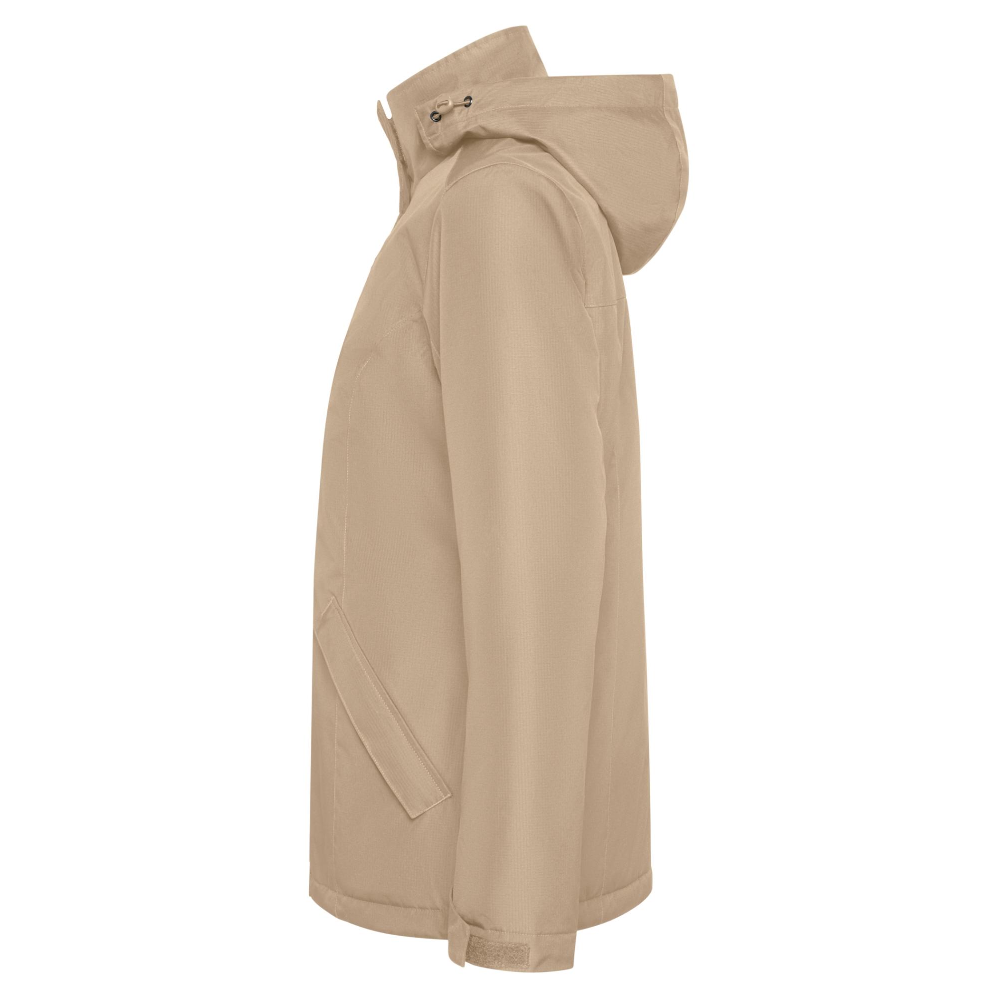 Geacă parka pentru femei AMERICA WOMAN NISIPIU ÎNCHIS XXL