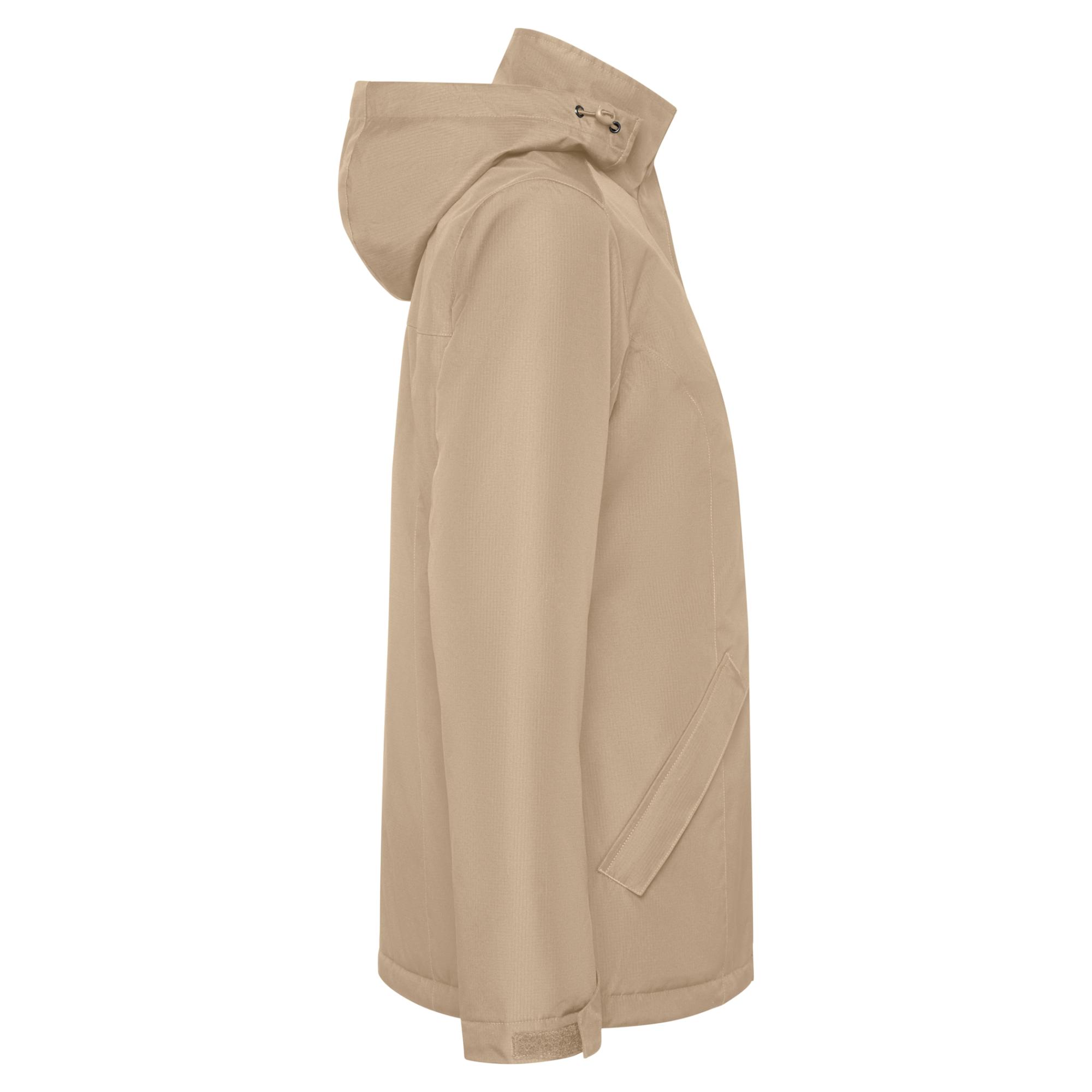 Geacă parka pentru femei AMERICA WOMAN NISIPIU ÎNCHIS XXL