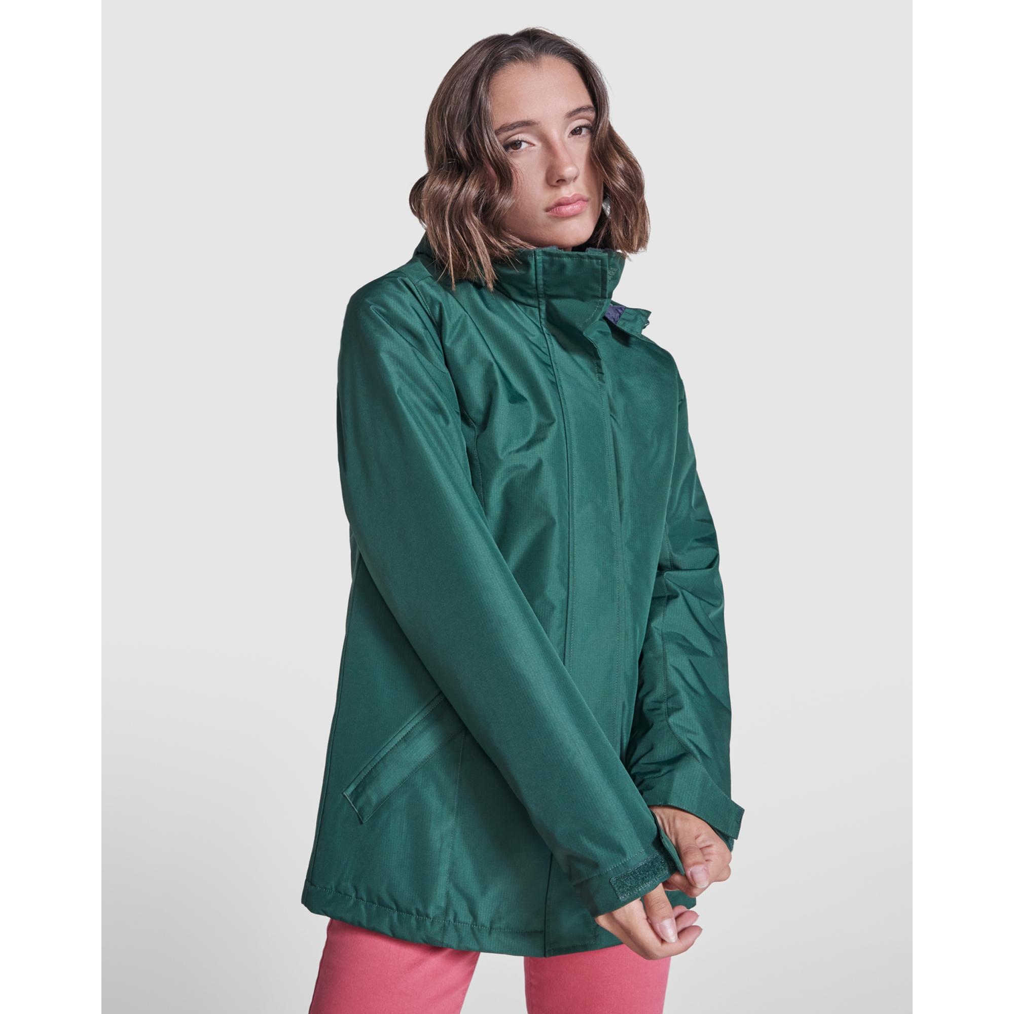 Geacă parka pentru femei AMERICA WOMAN NEGRU M