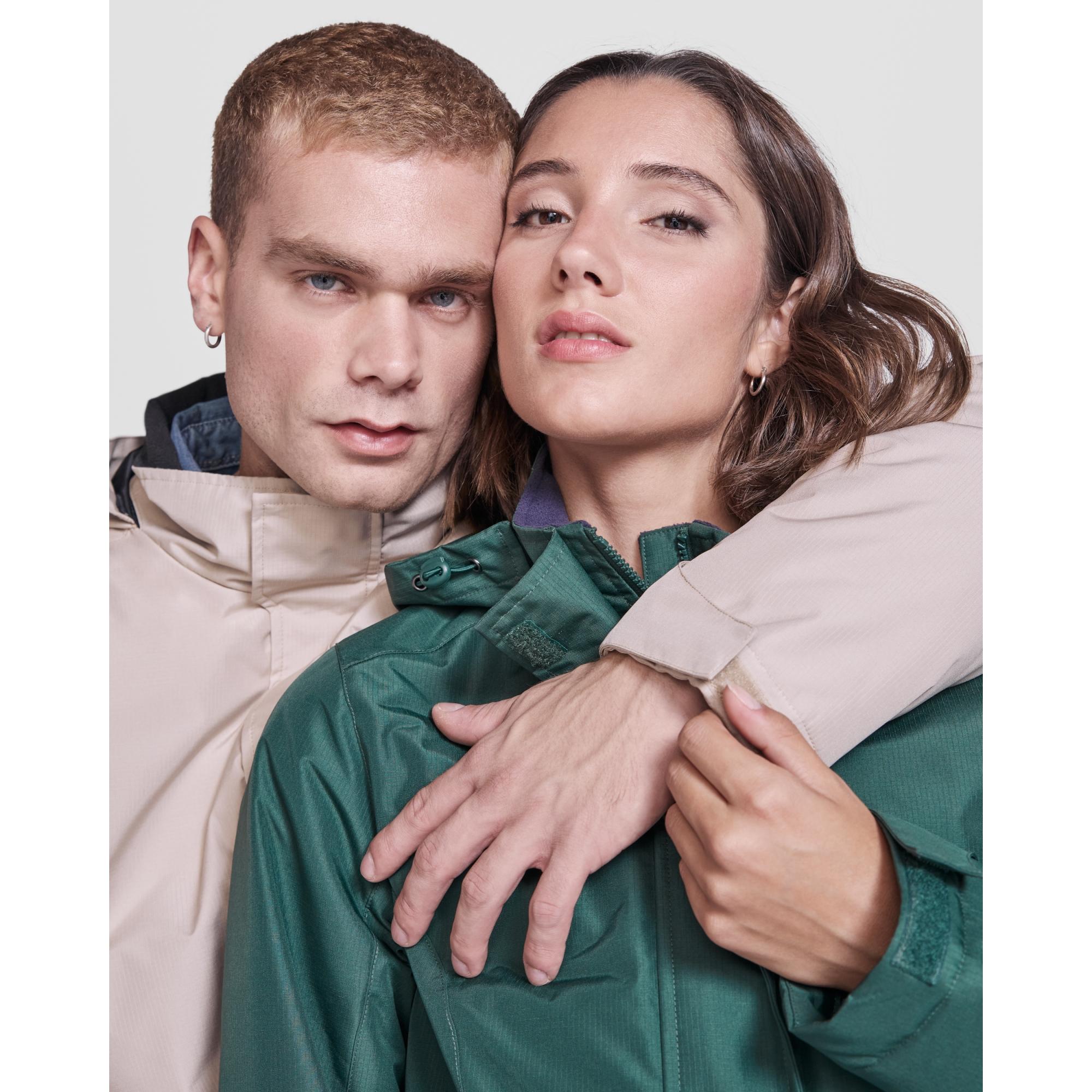 Geacă parka pentru femei AMERICA WOMAN NEGRU M