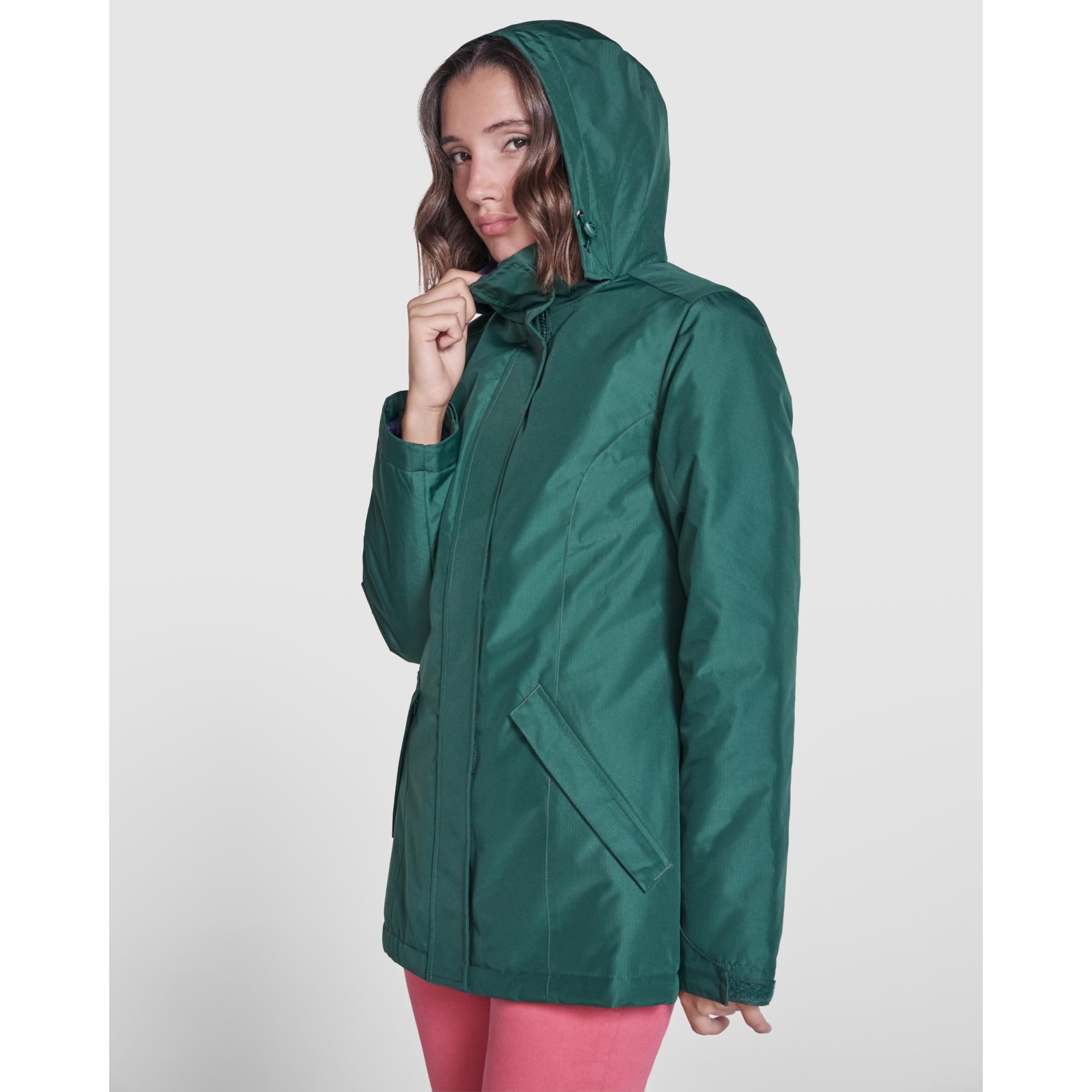 Geacă parka pentru femei AMERICA WOMAN NEGRU M