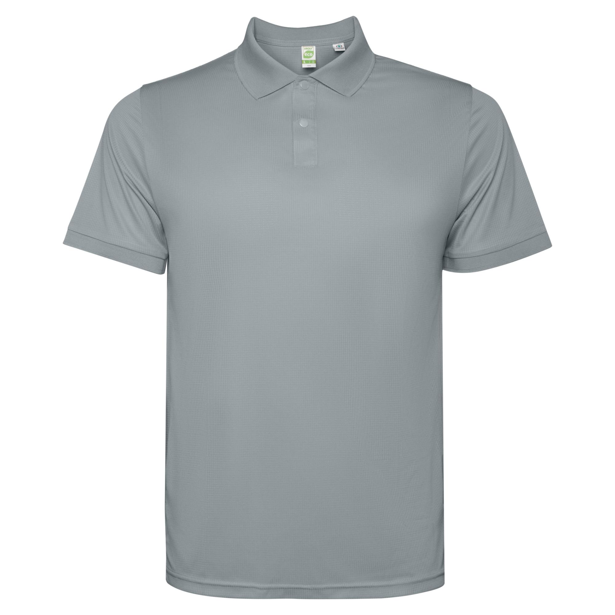 Tricou polo pentru bărbați TORMO GRI MELANJ