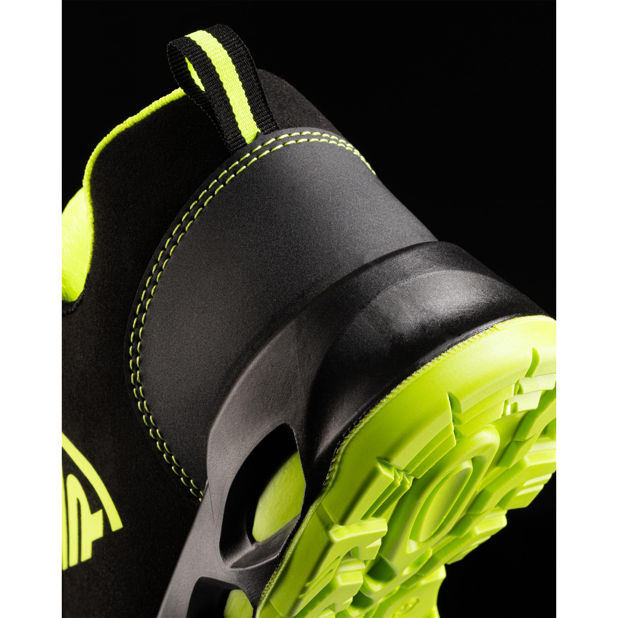 Pantofi lucru Unisex CERYSON NEGRU GALBEN FLUORESCENT 39