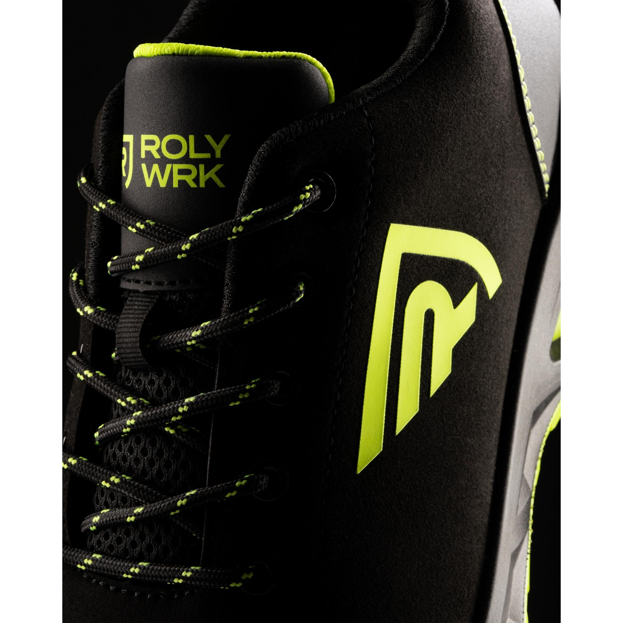 Pantofi lucru Unisex CERYSON NEGRU GALBEN FLUORESCENT 39