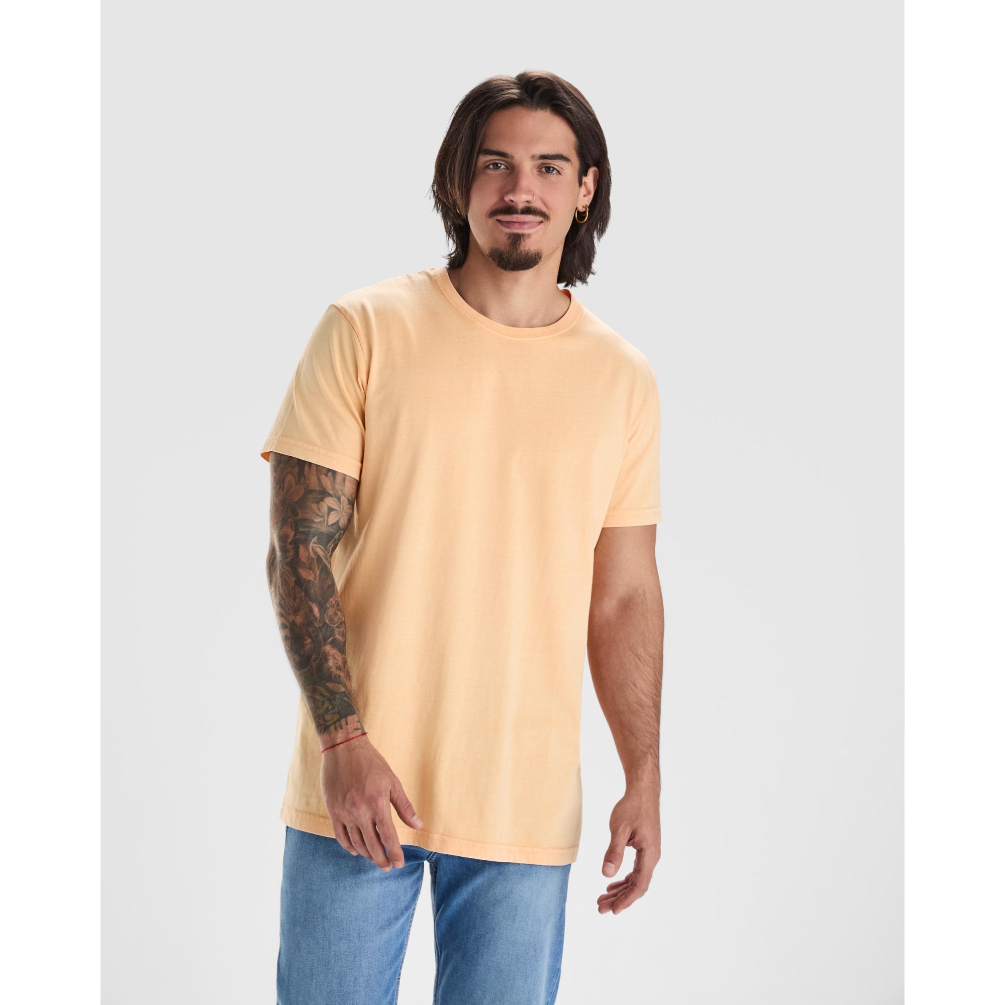 Tricou Bărbat Corgi PAPAYA DESCHIS SPĂLAT XXL