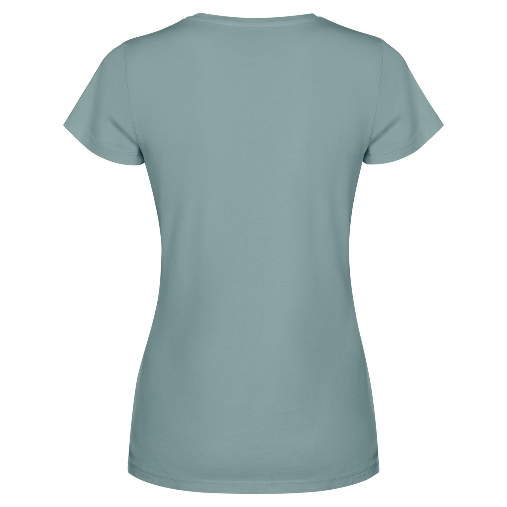 Tricou Damă Fiyi VERDE RAȚĂ SPĂLAT XXL