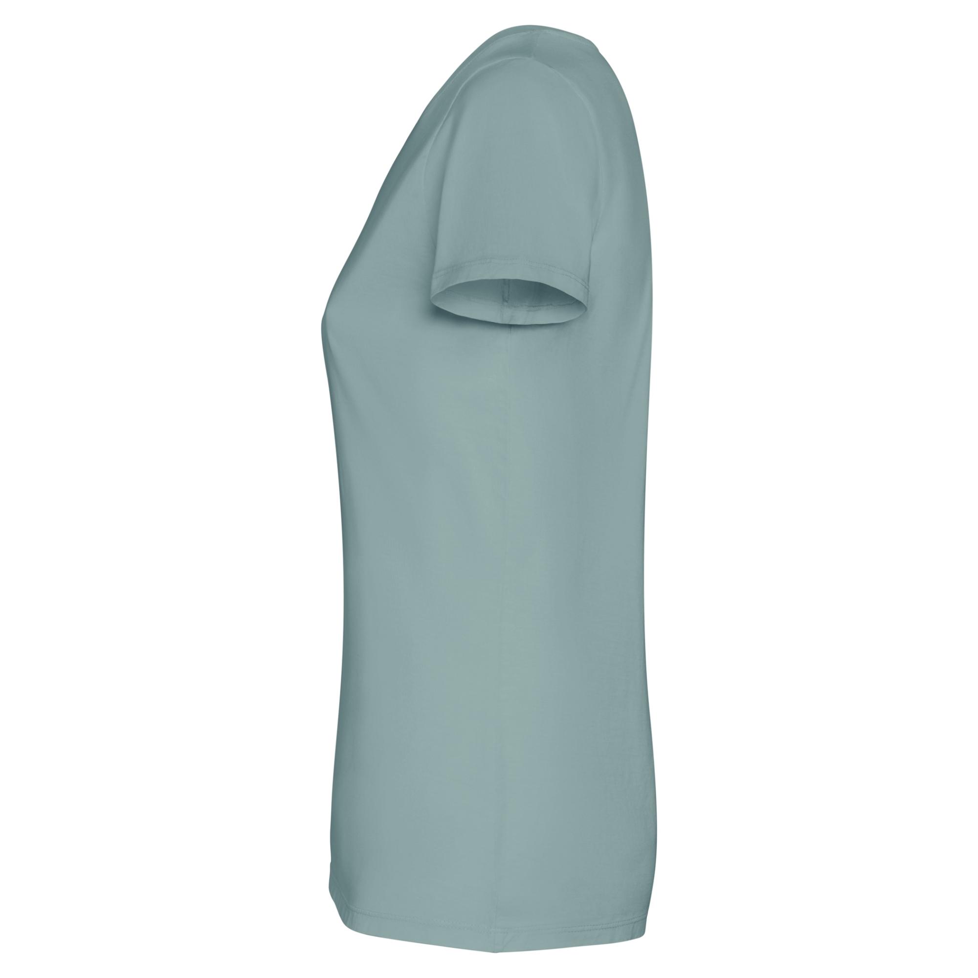 Tricou Damă Fiyi VERDE RAȚĂ SPĂLAT XXL