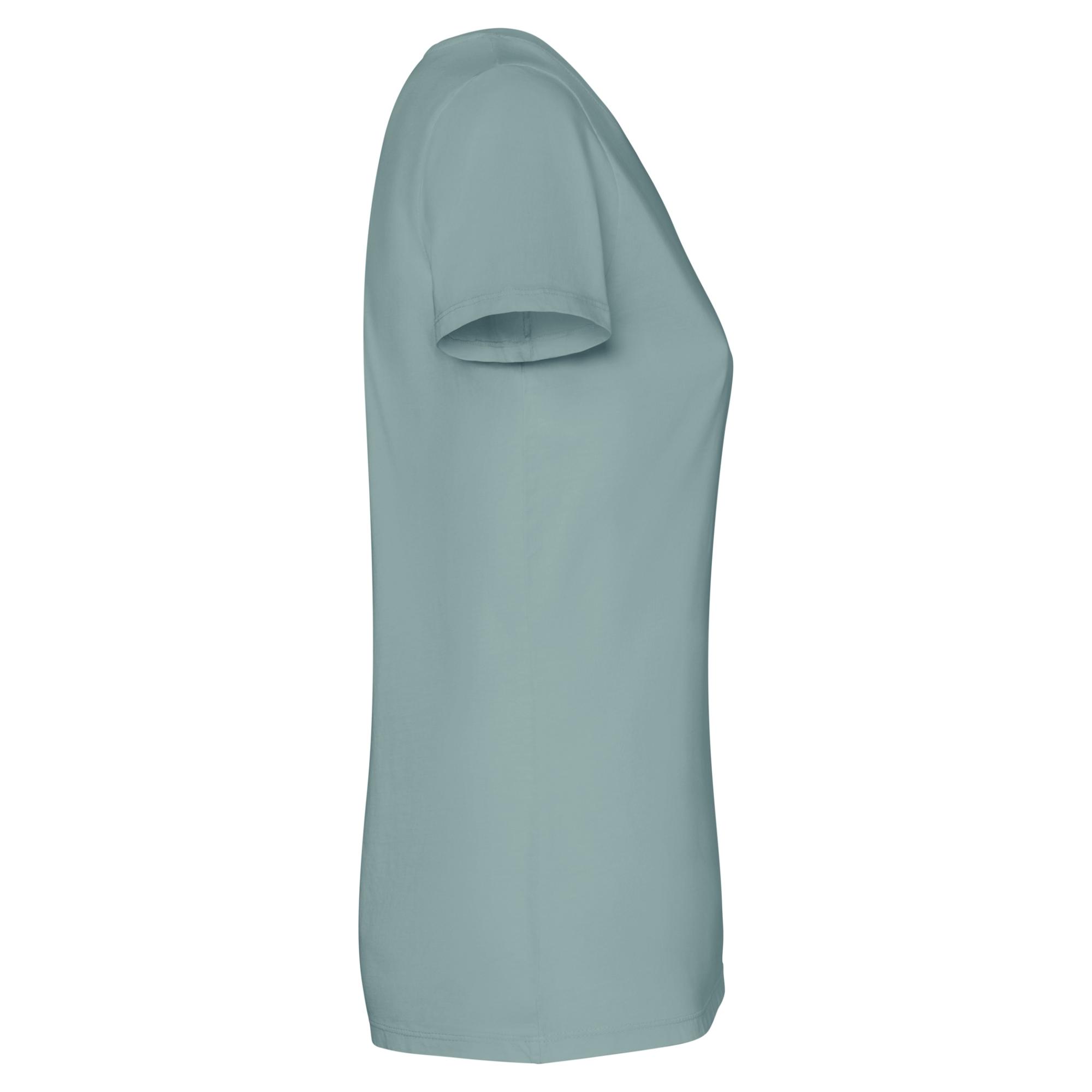 Tricou Damă Fiyi VERDE RAȚĂ SPĂLAT XXL