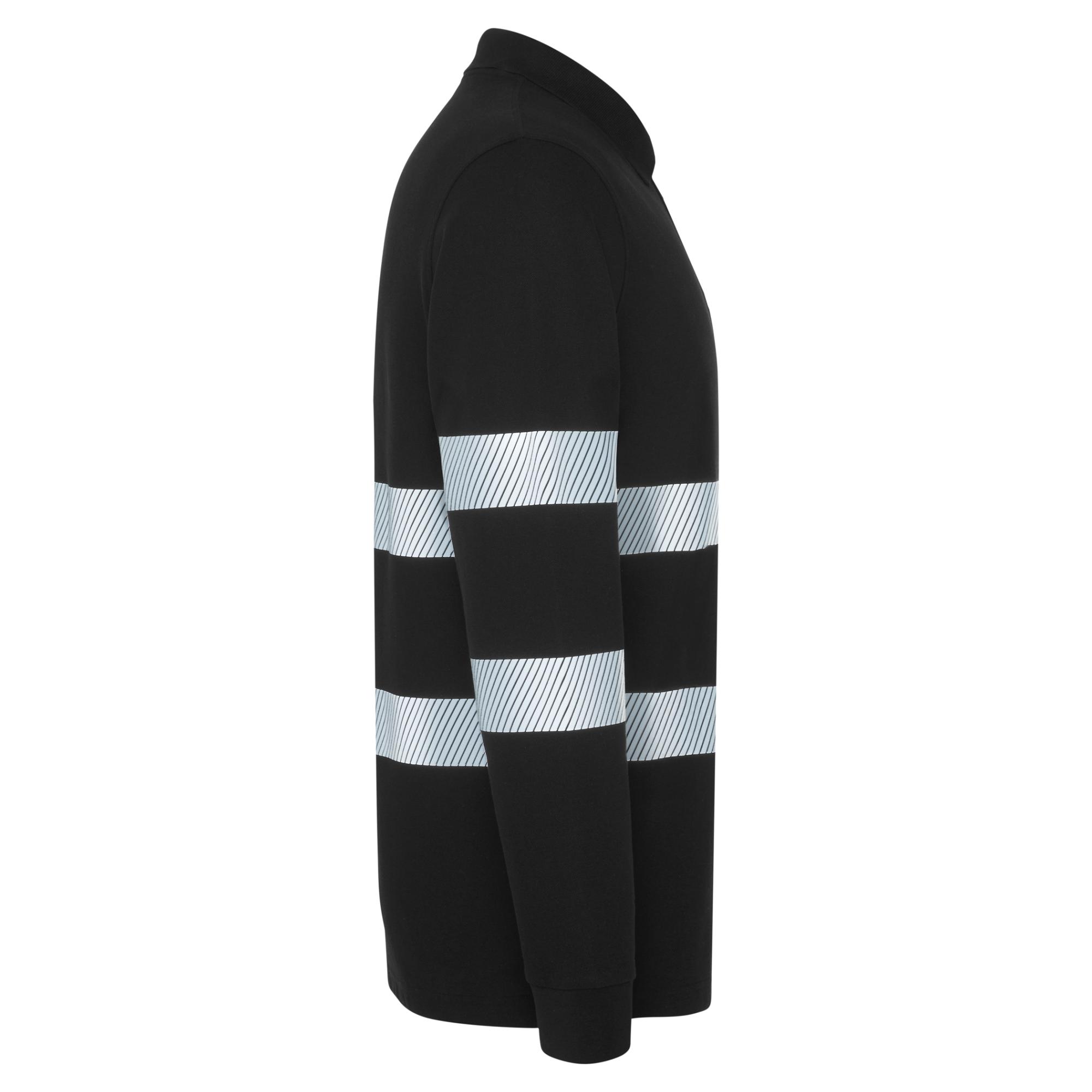 Tricou polo Unisex Foran L/S NEGRU XS