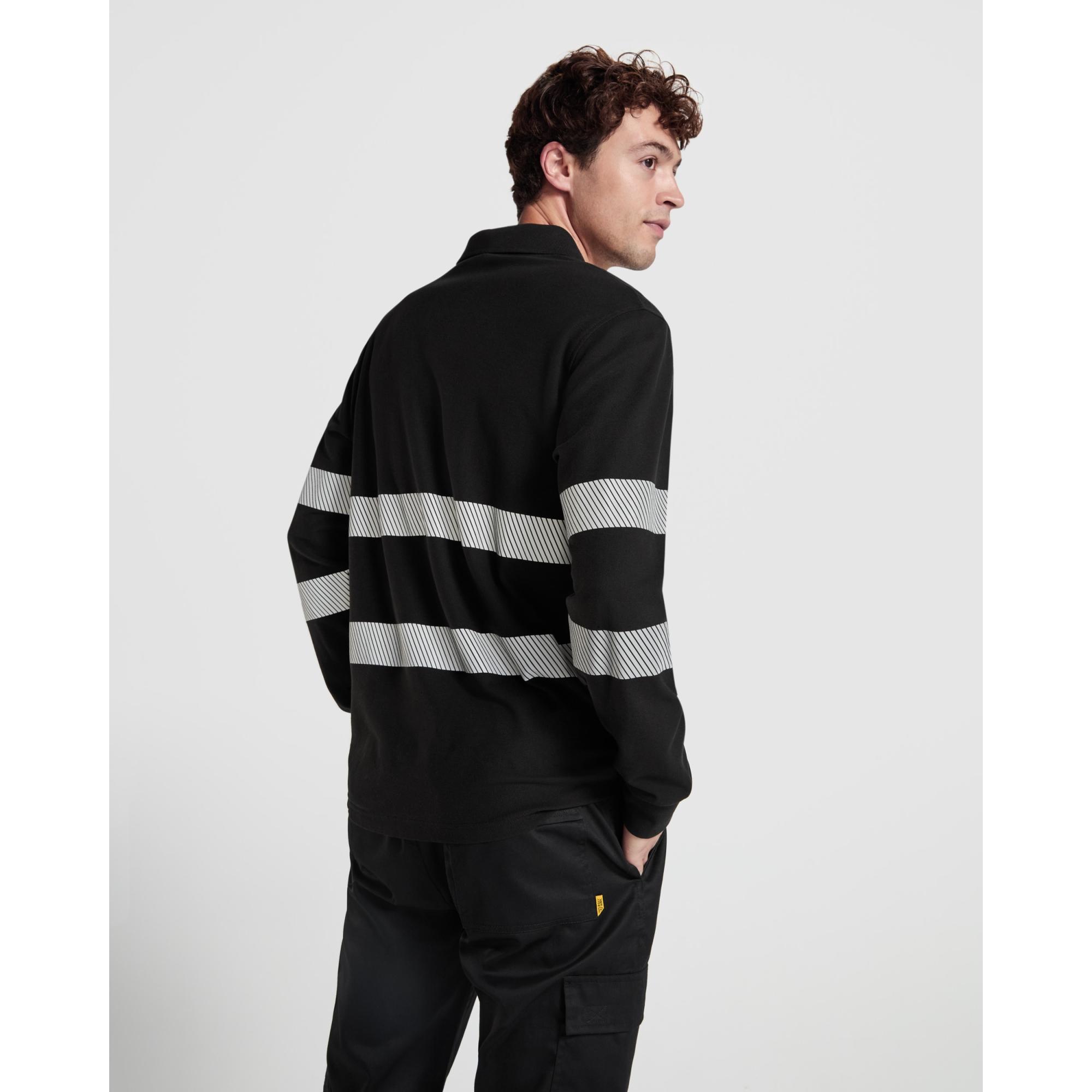 Tricou polo Unisex Foran L/S NEGRU XS