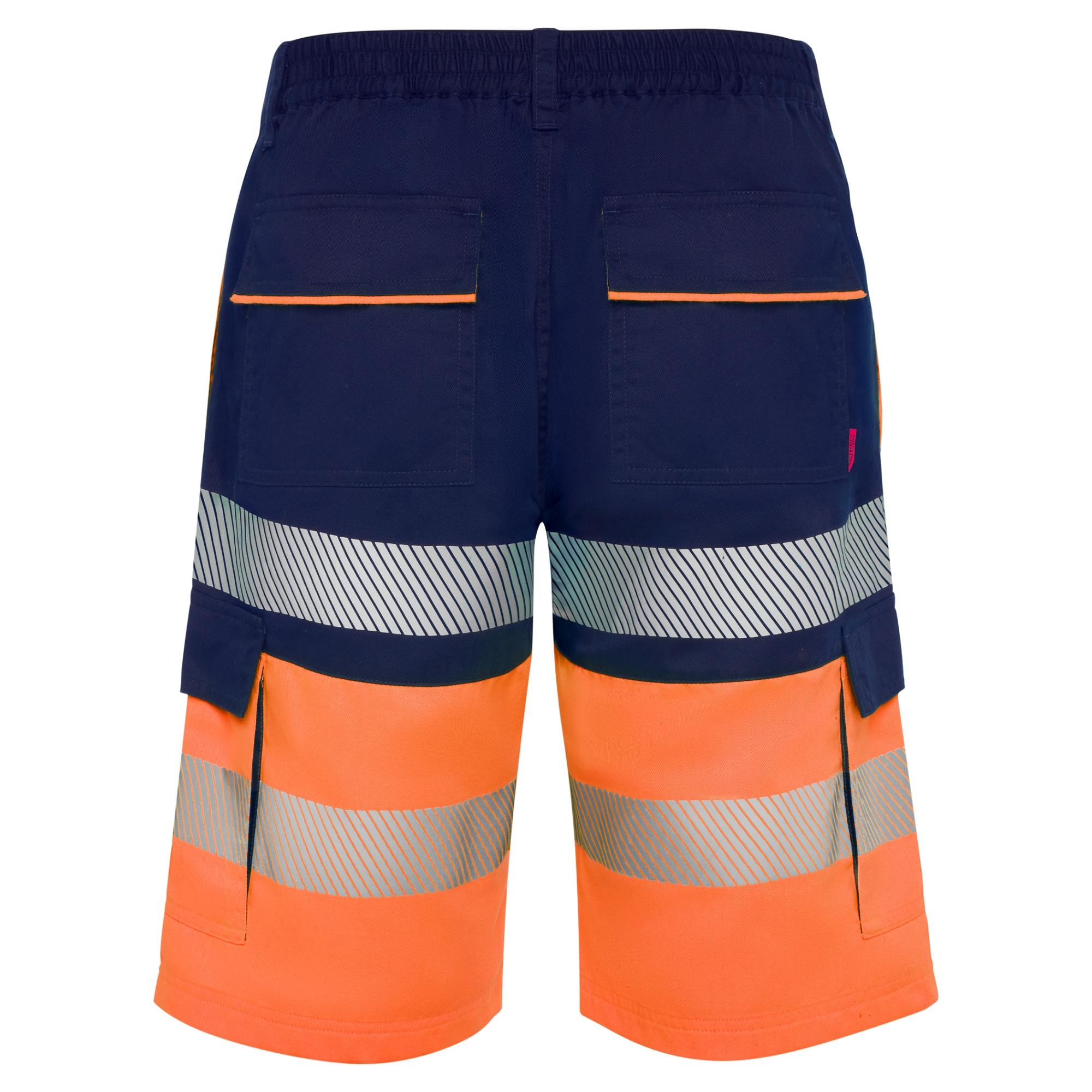 Pantaloni scurți Unisex Lada BLEUMARIN PORTOCALIU FLUORESCENT 3XL