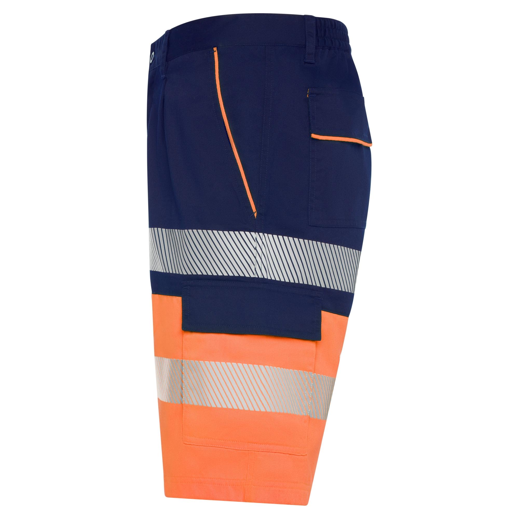 Pantaloni scurți Unisex Lada BLEUMARIN PORTOCALIU FLUORESCENT 3XL