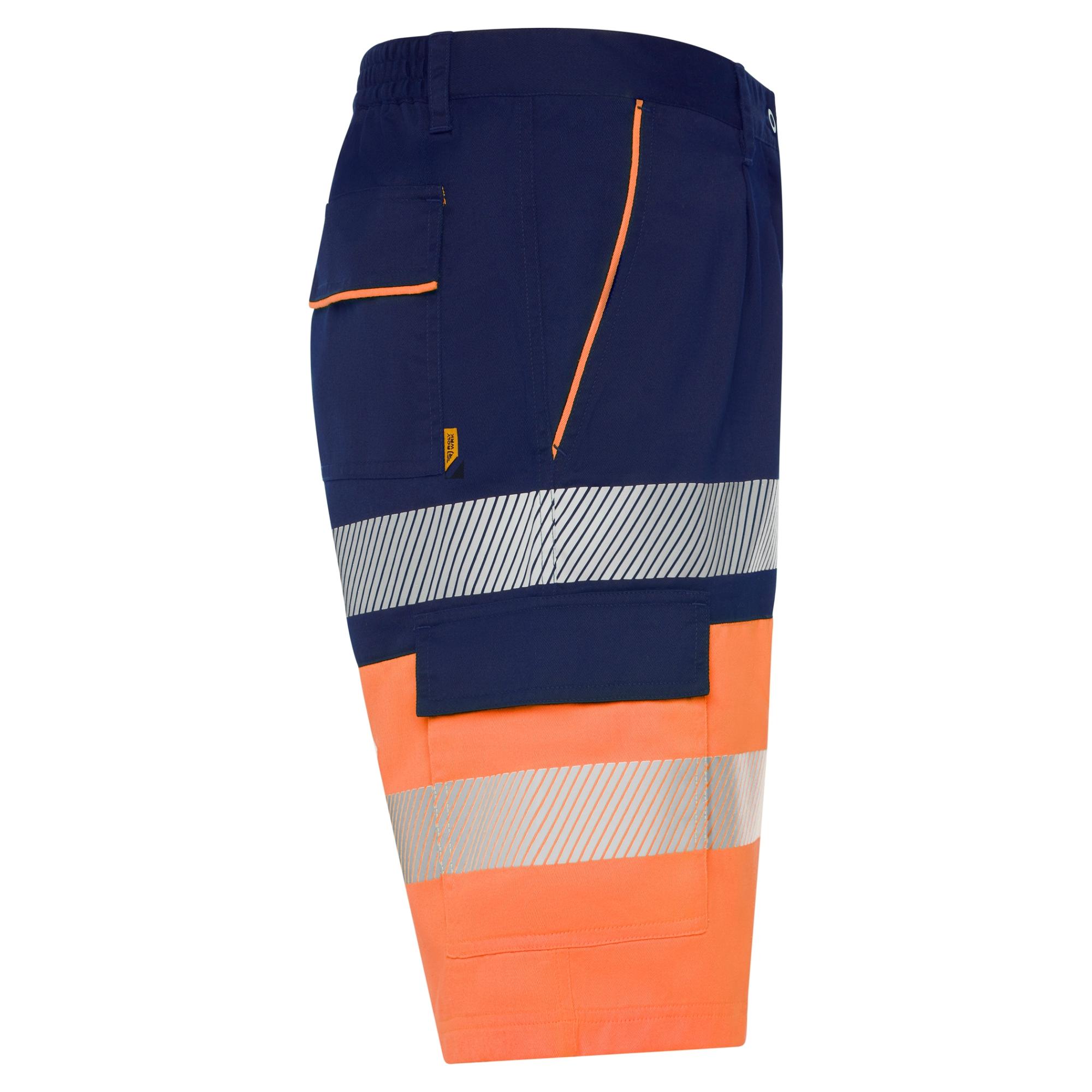 Pantaloni scurți Unisex Lada BLEUMARIN PORTOCALIU FLUORESCENT 3XL