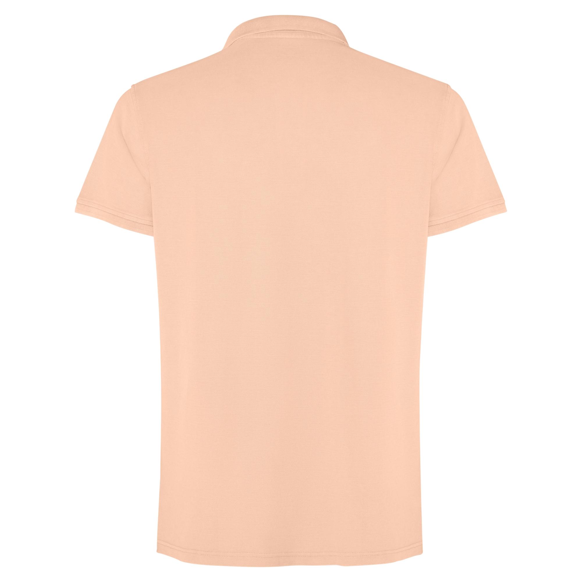 Tricou Polo Unisex Cobain PAPAYA DESCHIS SPĂLAT XXL