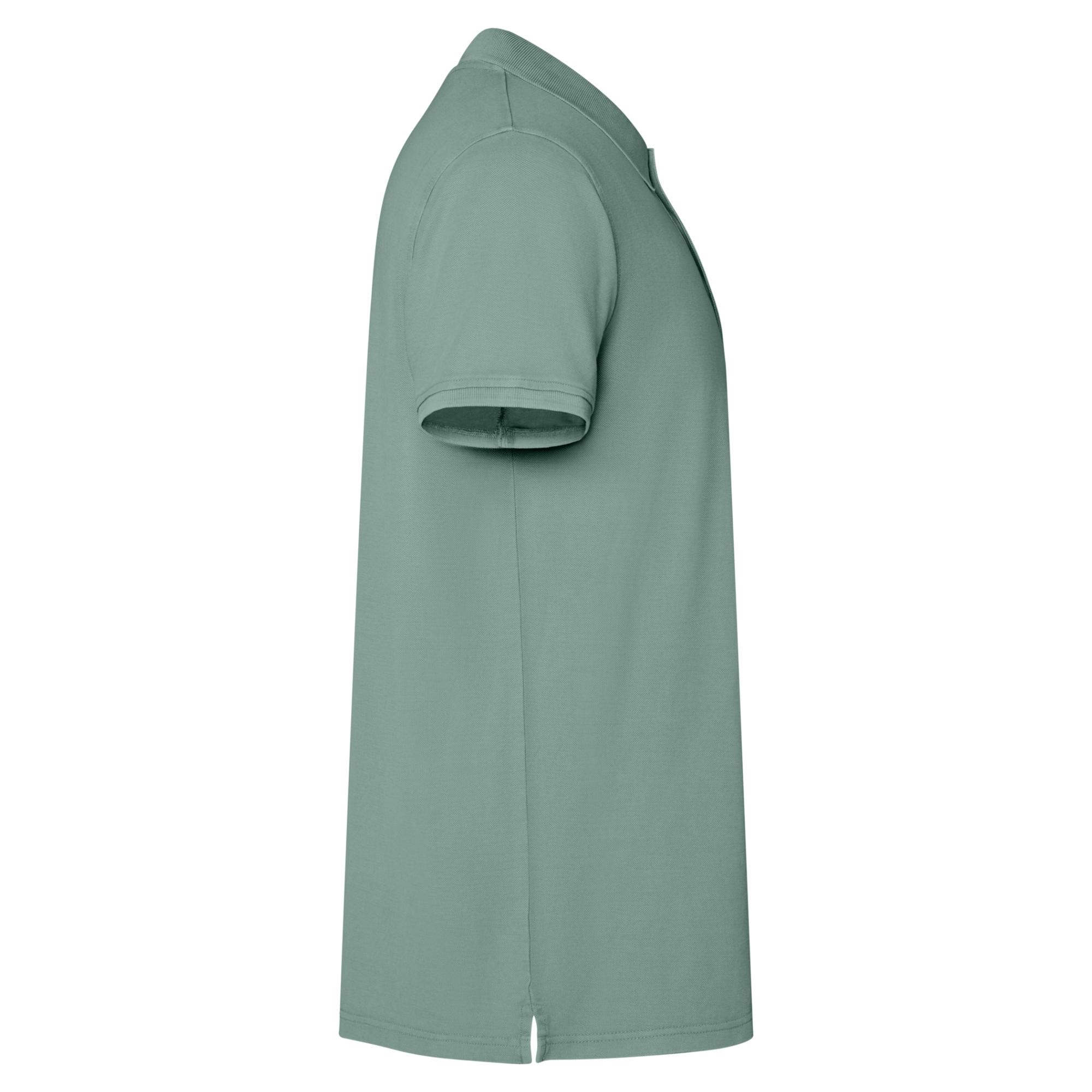 Tricou Polo Unisex Cobain VERDE RAȚĂ SPĂLAT XS