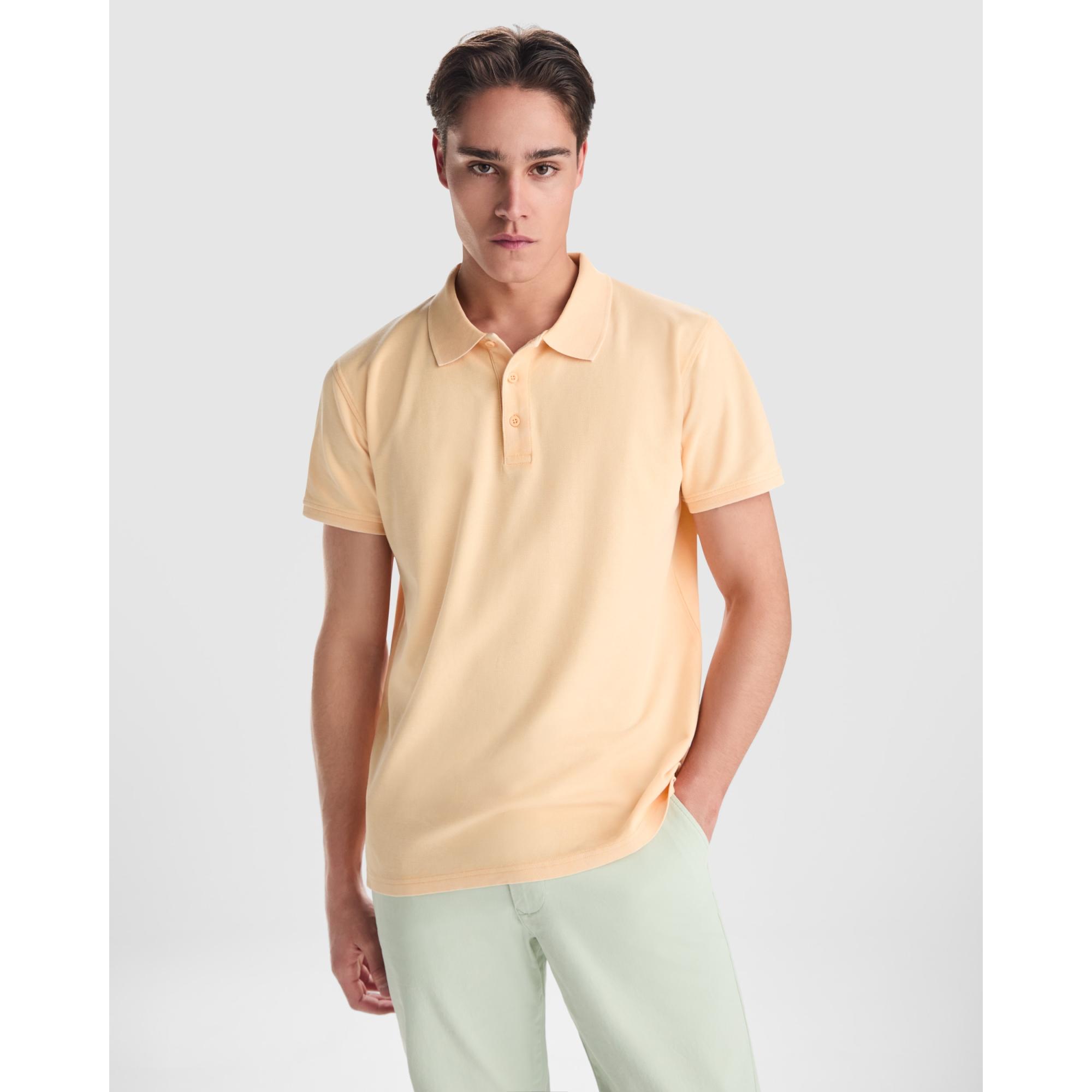 Tricou Polo Unisex Cobain VERDE RAȚĂ SPĂLAT XS