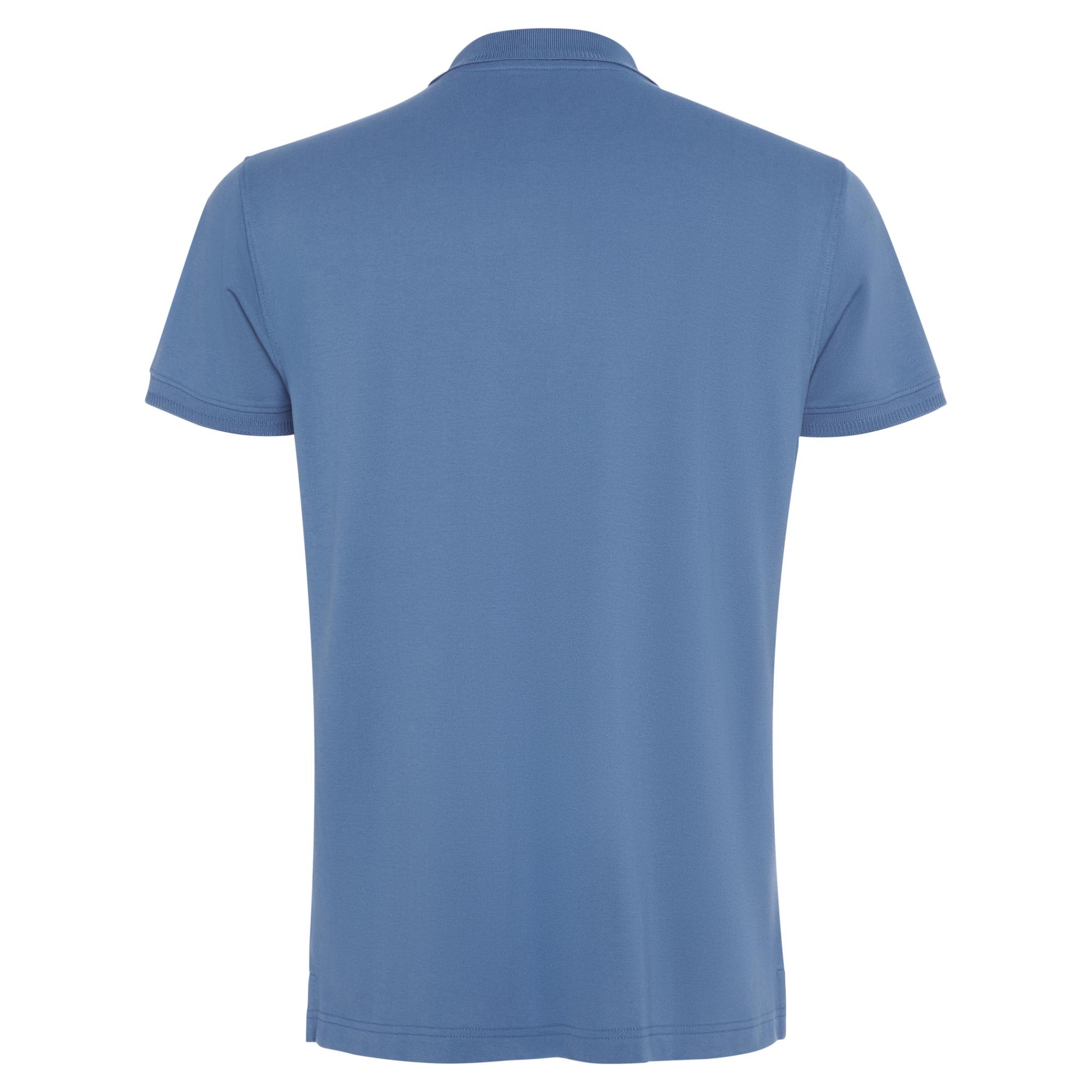Tricou Polo Unisex Wos ALBASTRU RIVIERA 5XL