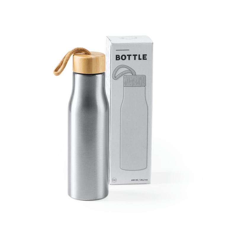 Bidon din oțel SOTOS NEGRU