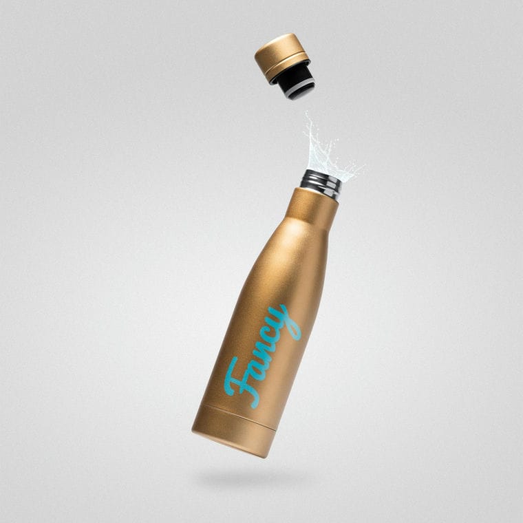 Termos din oțel FANCY ROȘU