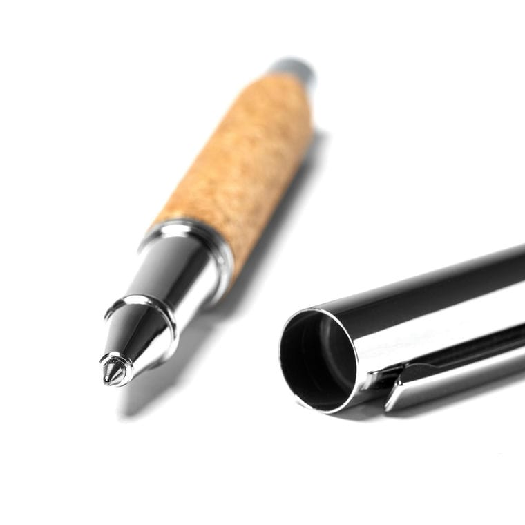 Stilou cu rolă SUVER NEGRU