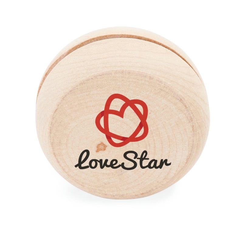 Yo-Yo din lemn ROSKO VERDE TEI