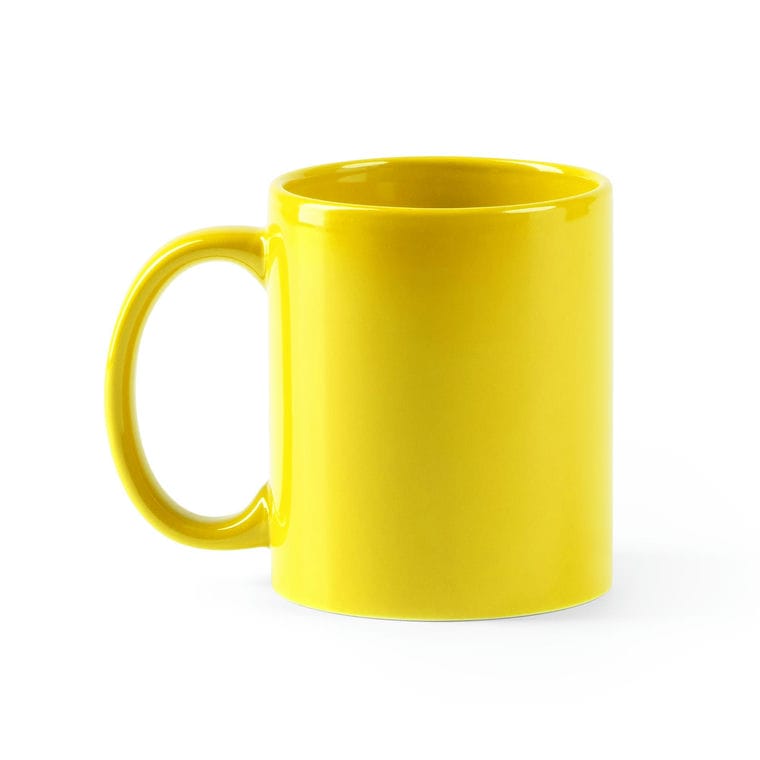 Cană de ceramică PAPAYA GALBEN
