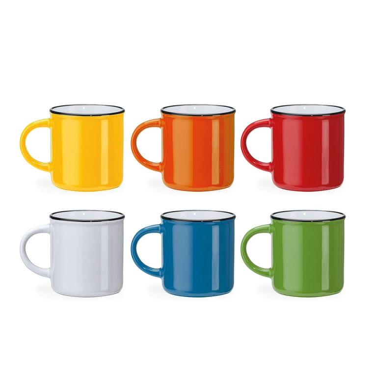 Cană din ceramică JACK GALBEN GALBEN