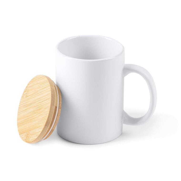 Cană din ceramică BERRY ALB