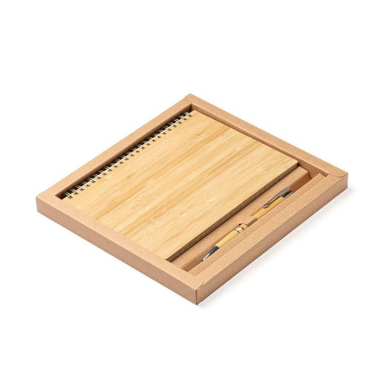 Set alcătuit din caiet și pix GALA NATURAL