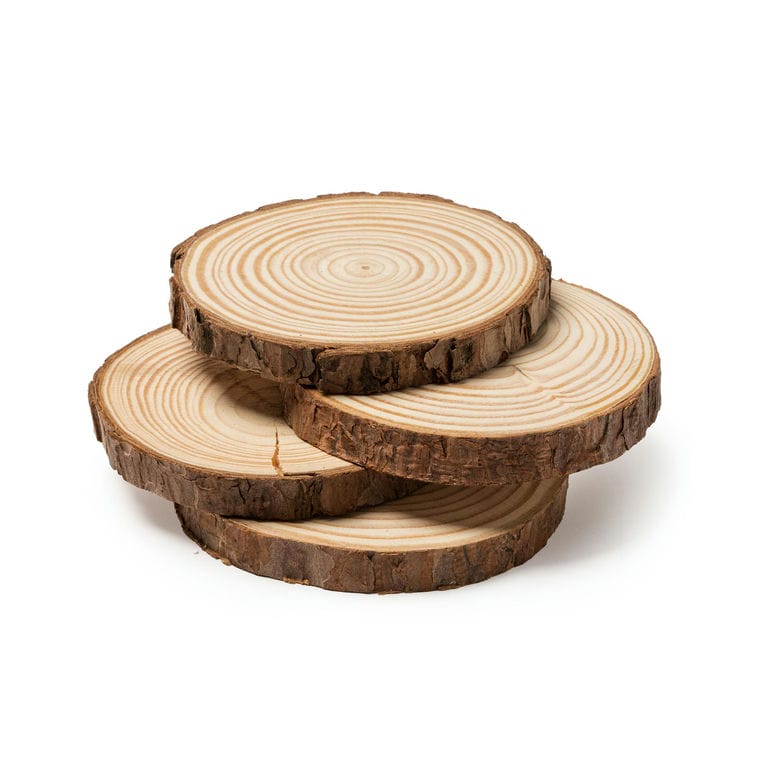 Set de 4 suporturi de pahare PINEA NATURAL