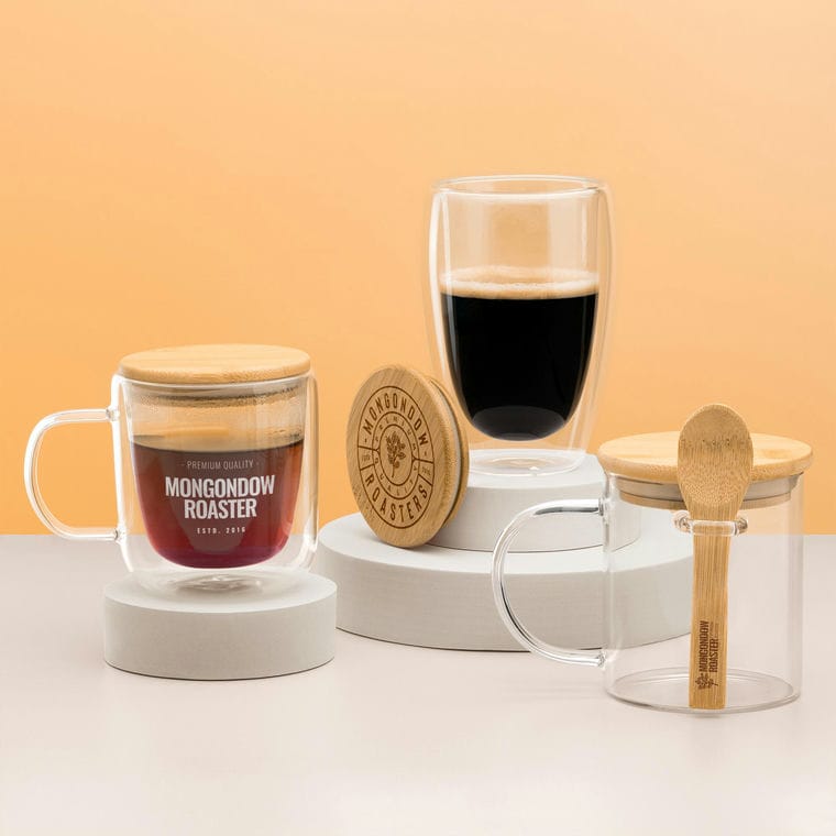 Cană cu perete dublu INDAL ALB