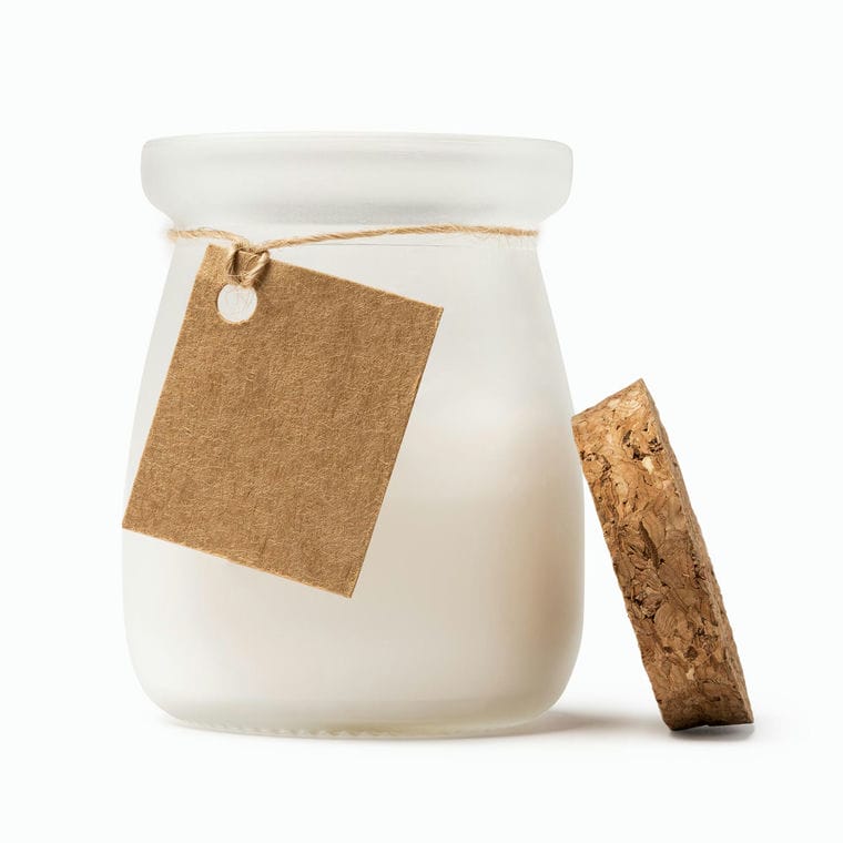 Lumânare parfumată SURNA ALB