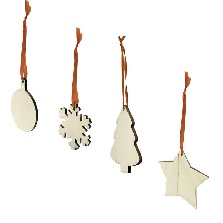 Ornament din lemn JINGLE