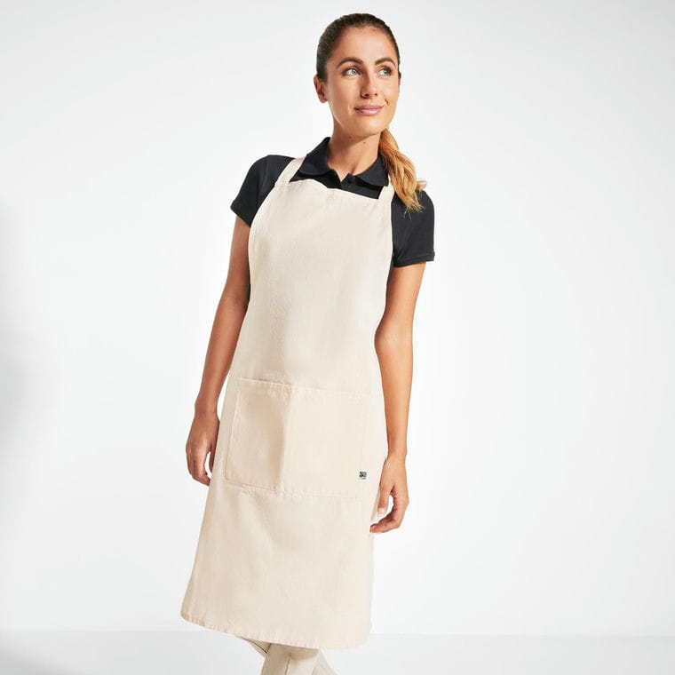 Șorț din bumbac TABER NATURAL