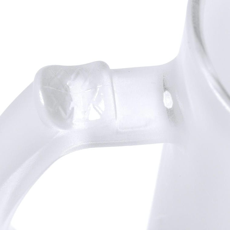 Cană din sticlă ADAYA ALB