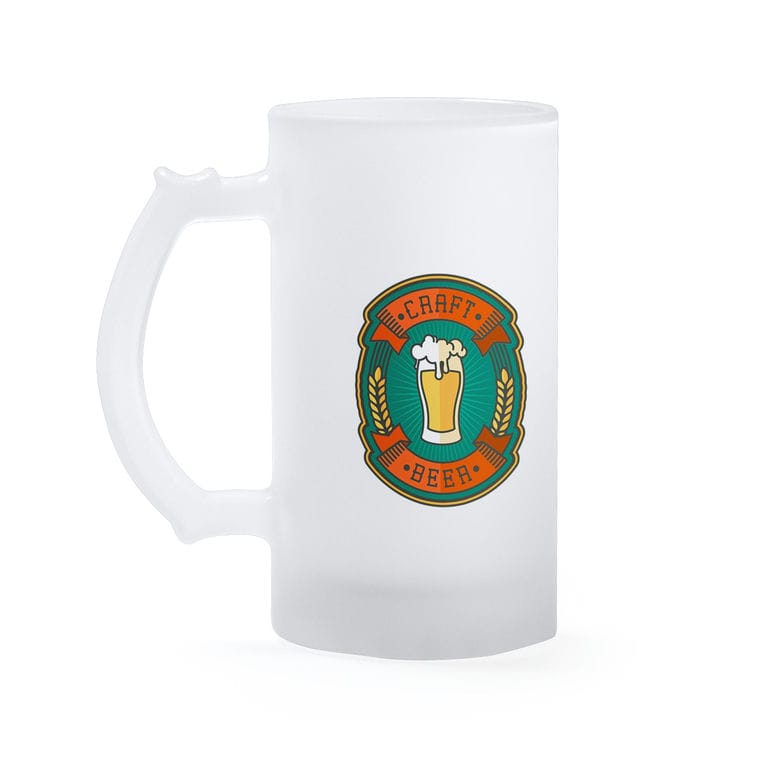 Cană din sticlă ADAYA ALB