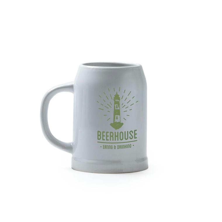 Cană ceramică SAMUI ALB