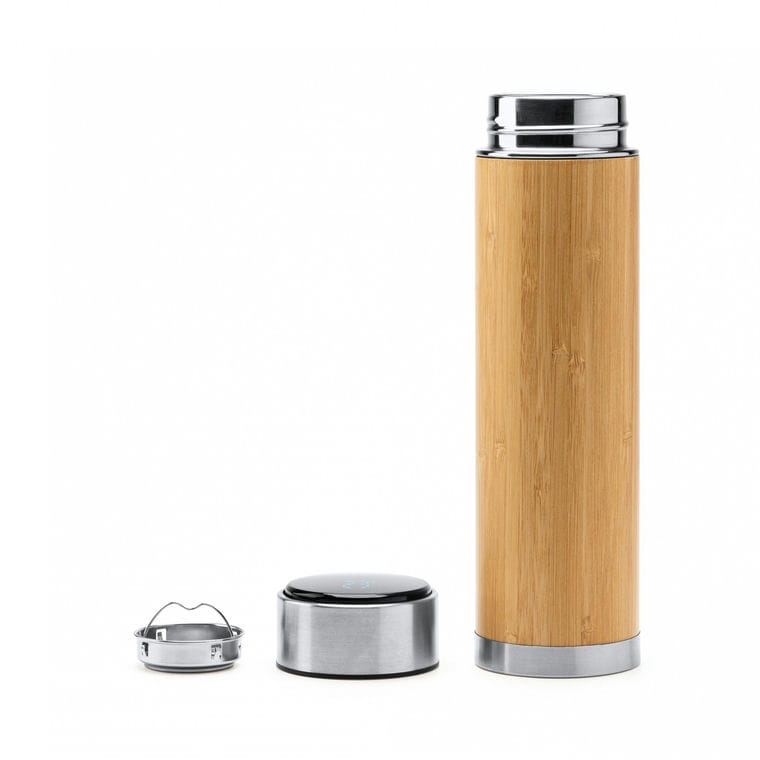 Termos cu pereți dubli CEDRO NATURAL