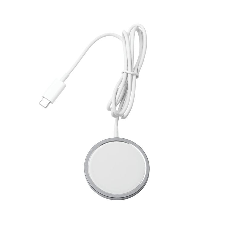 Încărcătorul wireless WUDY ARGINTIU